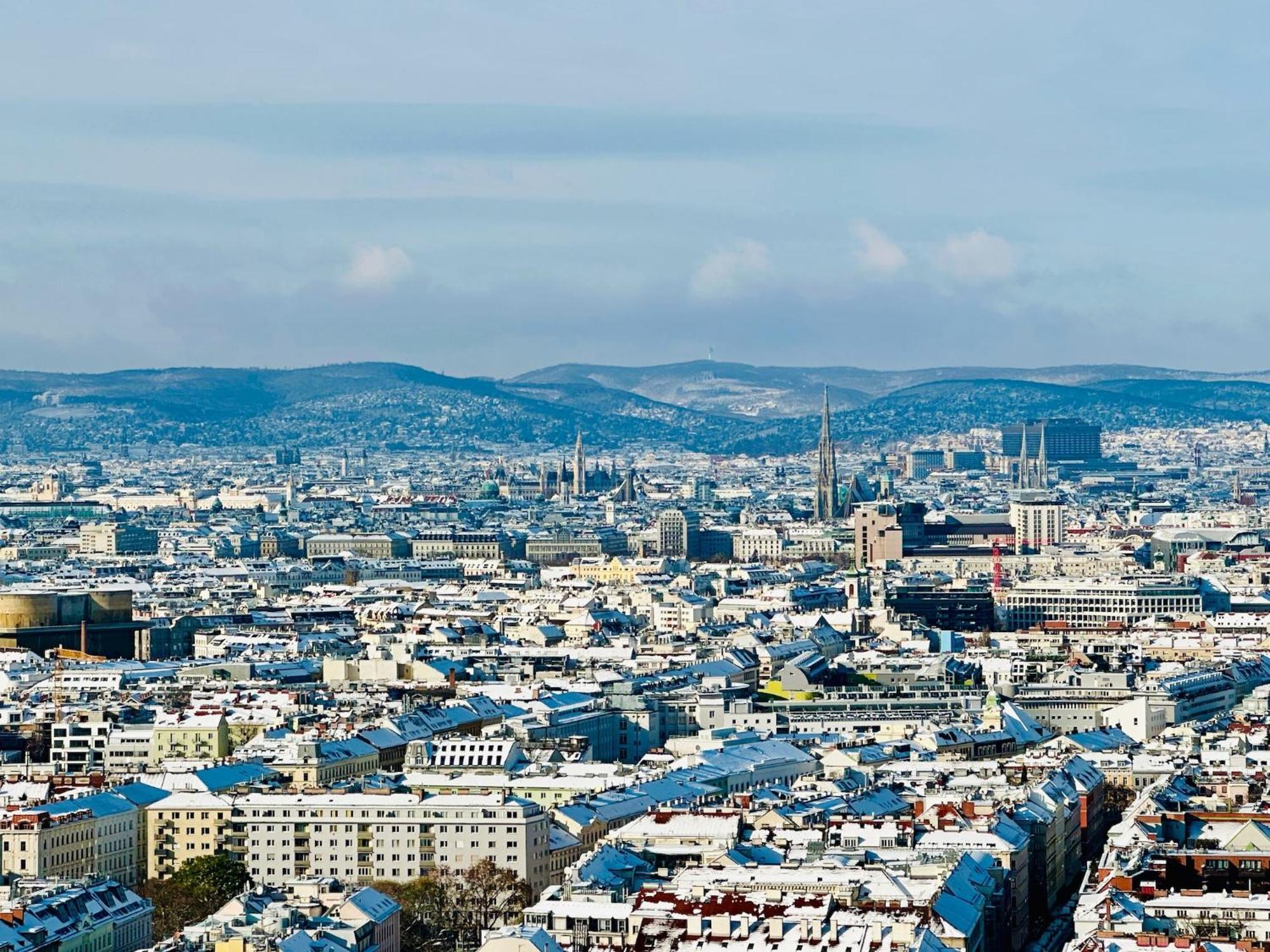 Triiiple Level 31 - Sonnenwohnen Apartment Mit Fantastischem Ausblick Und Parkplatz Vienne Extérieur photo